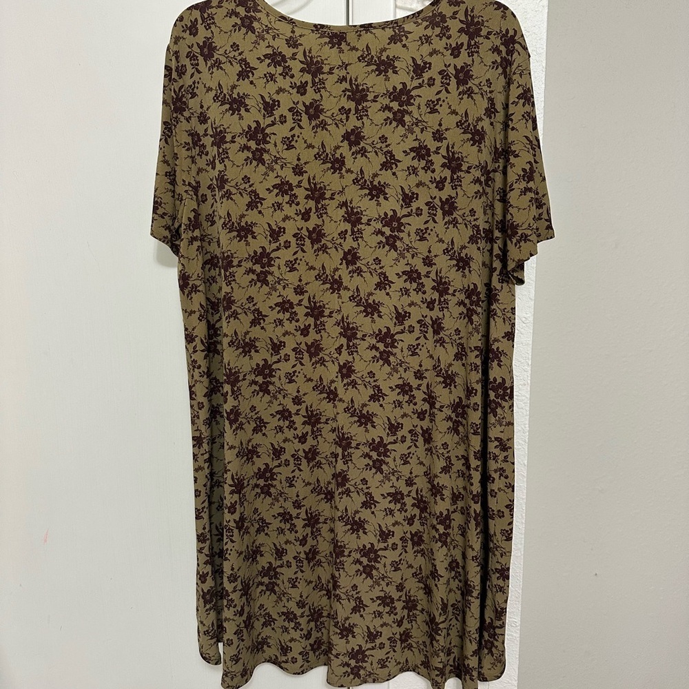 Cato Est. 1948 j/m sportswear floral high-low top size XL - Picture 2 of 7